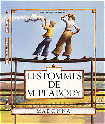 Atelier lecture Jeunesse selection livres pommes en folie Les pommes de Mister Peabody Madonna